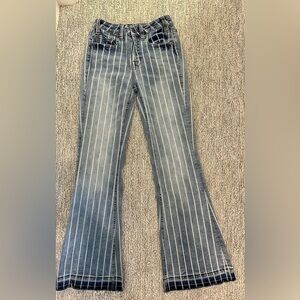 High Rise Rock and Roll Denim Trouser size 24 regular